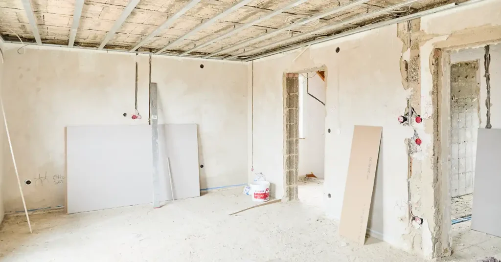 Altbewährt GmbH Trockenbau - Bild einer Baustelle